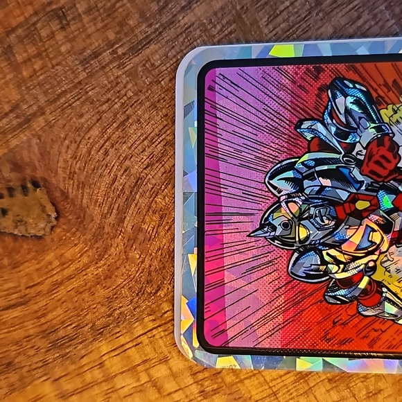 Transformer Robot vintage vending machine stickers Prism sticker sheet - Picture 2 of 9